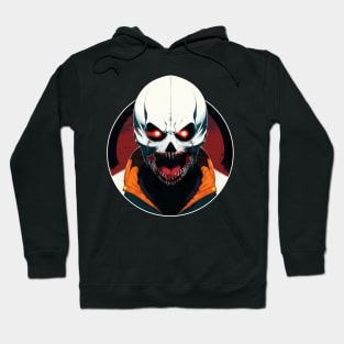 White Bald Clown Hoodie